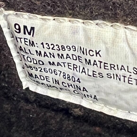 Khombu Mens 1323899 Nick Brown Leather Lace Up Ankle Size 9 M Hiking Boots - Picture 9 of 9